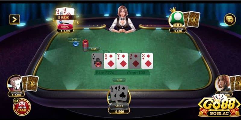 Đặc điểm của game bài poker Go88 mà người chơi cần biết