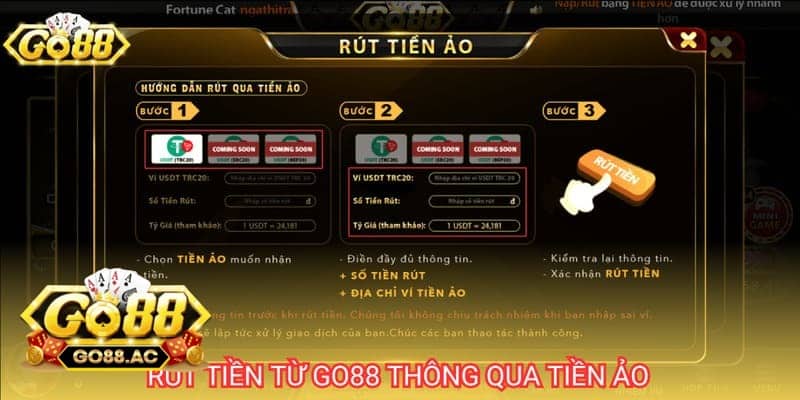 rút tiền Go88