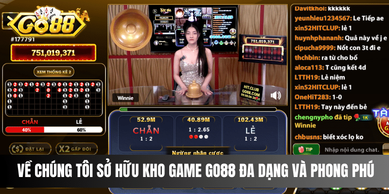 Về chúng tôi sở hữu kho game Go88 đa dạng và phong phú